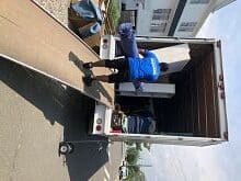 Professional Mover Loading Truck