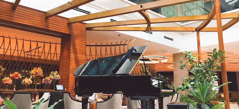 A piano