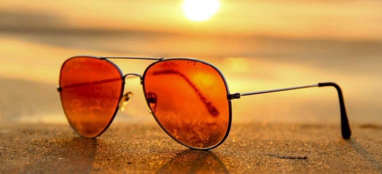 A pair of sunglasses to help you adapt to Bridgeport's weather year-round