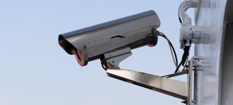 A securty camera 