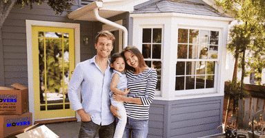 Professional West Haven movers loading a moving truck for a residential move in West Haven CT